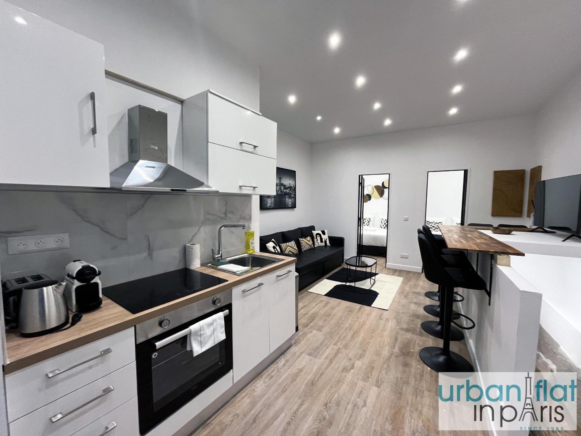 Urban Flat 01 - Charming 2 Bedroom Flat In Montorgueil Párizs Kültér fotó