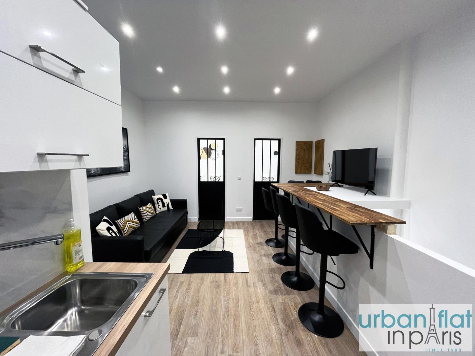 Urban Flat 01 - Charming 2 Bedroom Flat In Montorgueil Párizs Kültér fotó
